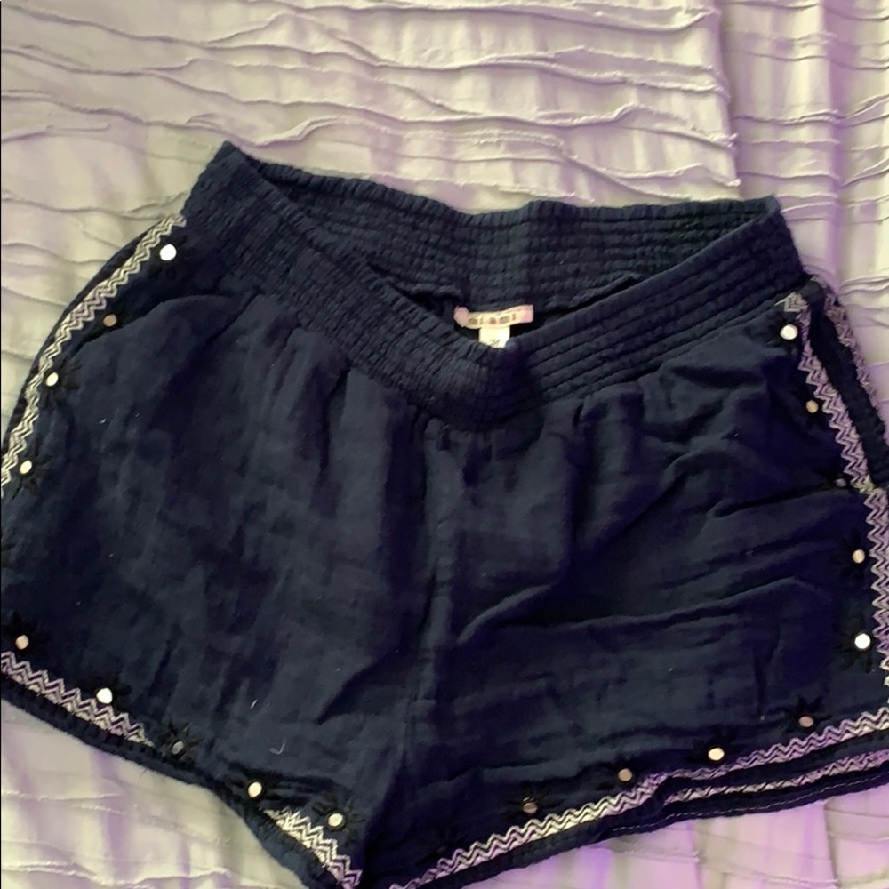 Blue soft shorts from Francescas.